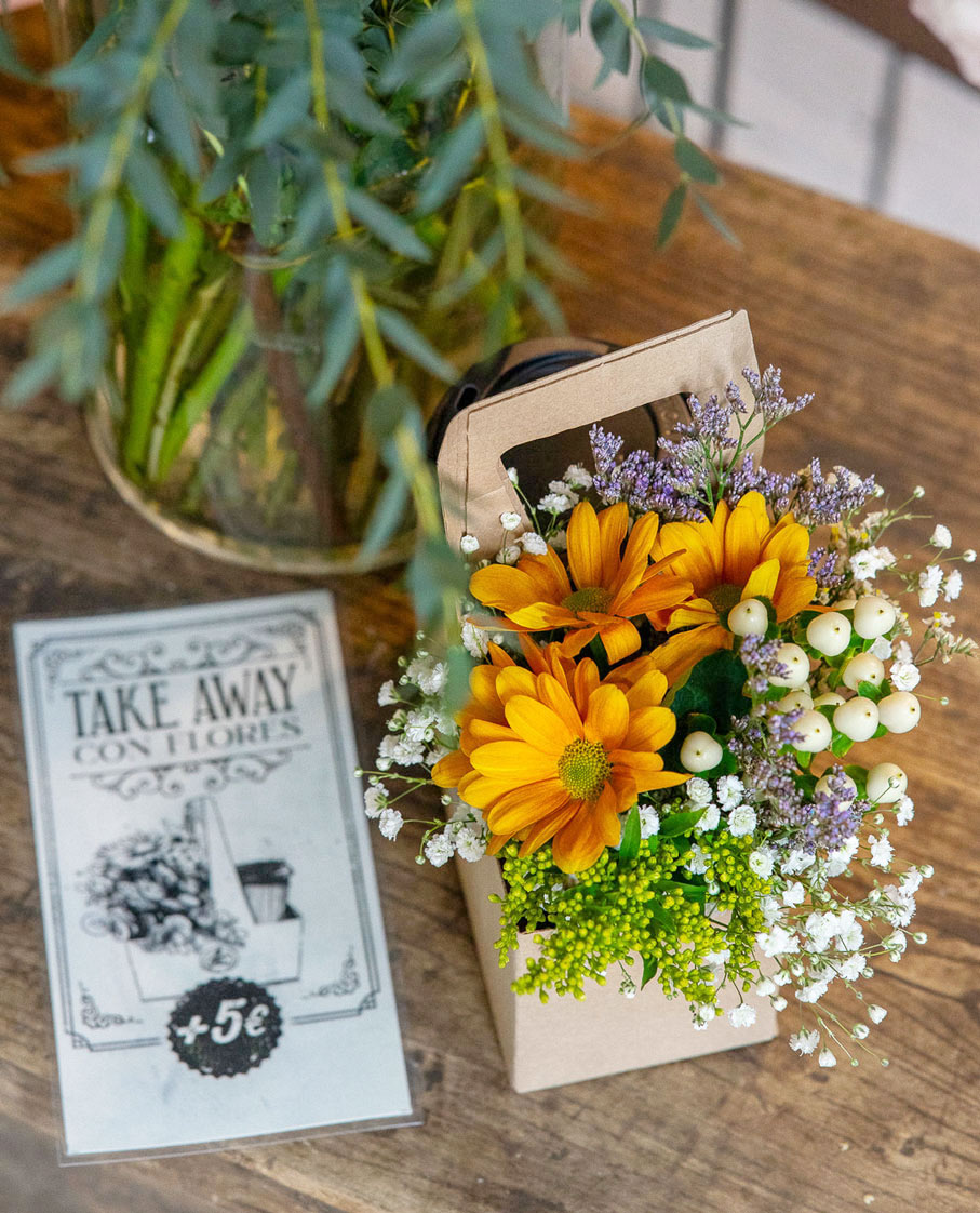 Take Away Café y Flores